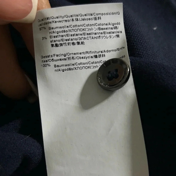 BOSS Men’s Passerby Polo Navy Blue Shirt - Picture 13 of 15